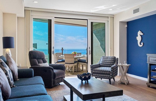 Beach Barber Tract House | Oceanfront/Ground Floor Unit/A/C/Parking/Guest Favorite