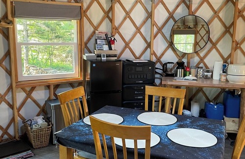 Culver Cabin | Off grid yurt in birding area, access to State Rec. trail and Whiteface river