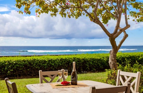 Poipu House | Poipu Kapili 54 - Air Conditioned OCEANFRONT Townhome - Can't beat our views