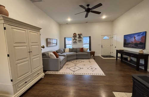 Moab South Valley House | Rooted in Moab, Desert Retreat, Near Kens Lake with RV Parking