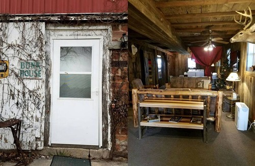 Montezuma Cabin | Rustic Barn Rental for a Rural Vacation near Des Moines, Iowa