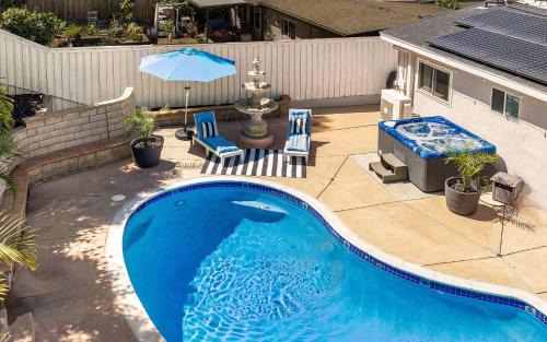 Clairemont House | San Diego Oasis with Pool and Hot Tub