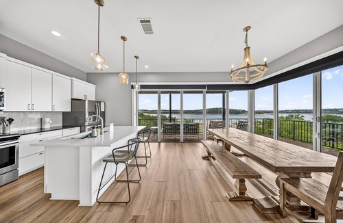 Point Venture House | Santana - Lakefront - private dock, volleyball court, 4 story slide