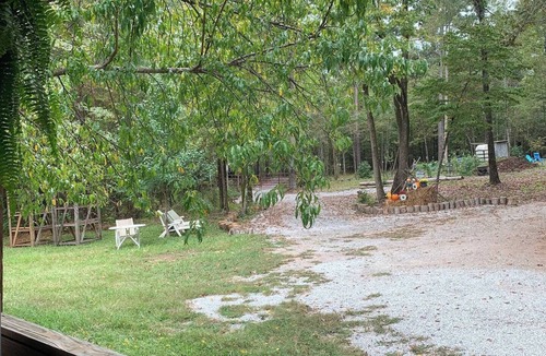 Eatonton RV Rental | Secluded Bell Tent Near Lake Oconee | Nature Stay
