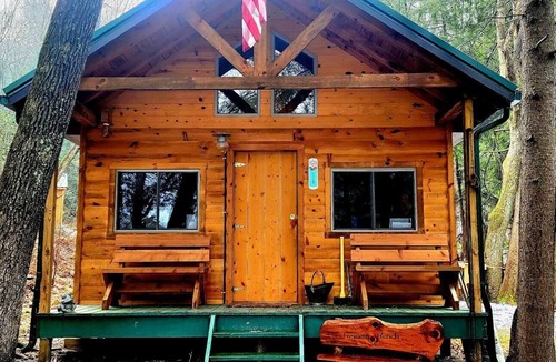 Coolspring Cabin | Secluded Cabin overlooking the Redbank River between Brookville & New Bethlehem