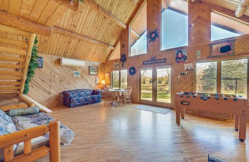 Finlayson House | Secluded Log Cabin < 1 Mi to Munger State Trail!