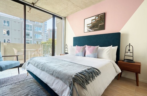 Little Italy Apartment | Sonder | The Continental | Sunny Studio + Balcony