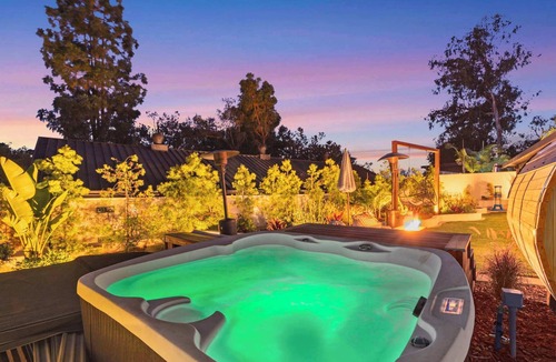University City House | Spa Retreat: Sauna, Hot Tub & Gym in San Diego