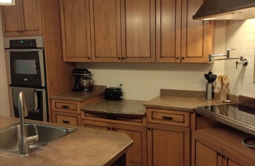 La Pointe House | Spacious home with EV charging station two miles from Big Bay Town Park.