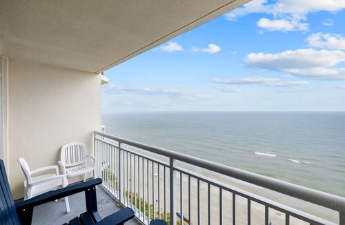 Atlantic Beach Condo | Stunning 18th Floor Oceanfront Condo Amazing Views