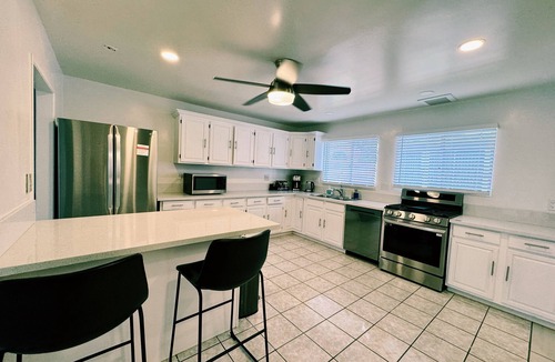 Clairemont House | Sunny Retreat: Single Level 5-Bedroom Home w/ Outdoor Spaces in Central SD