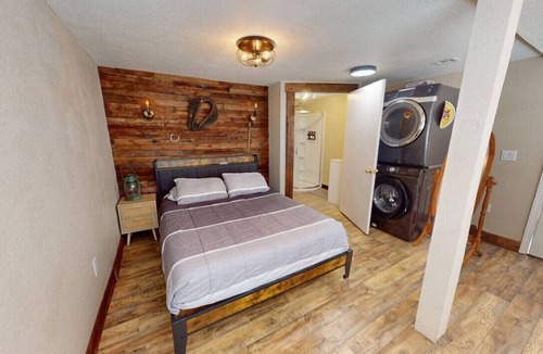 Neosho Apartment | Train Themed Accommodations Near Neosho Square! Both Units/Sleeps 8