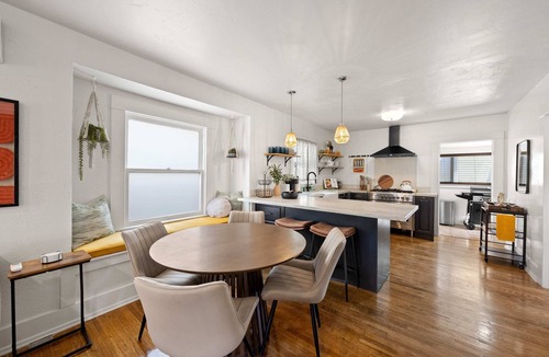 Normal Heights Apartment | Trendy Oasis Hot Tub, Fire Pit, Parking, Sleeps 6!