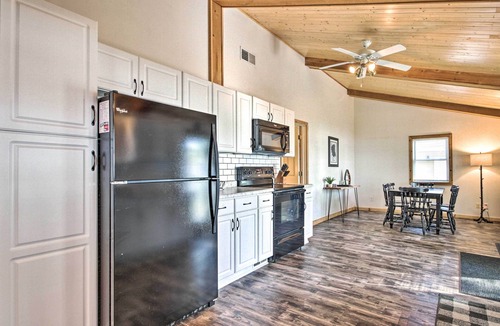 Onamia Cabin | Waterfront Onamia Retreat w/Dock & Fire Pit!