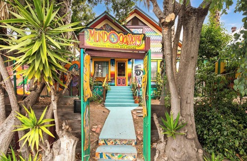 University Heights House | Whimsical Artist’s Retreat | Heated Pool + Backyard Oasis