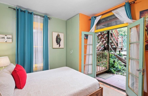 University Heights House | Whimsical Artist’s Retreat | Heated Pool + Backyard Oasis