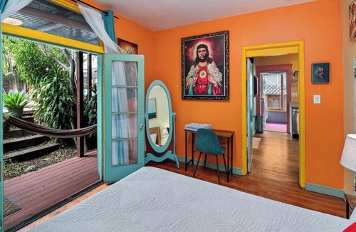 University Heights House | Whimsical Artist’s Retreat | Heated Pool + Backyard Oasis