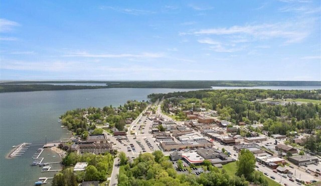 Across from Leech Lake!