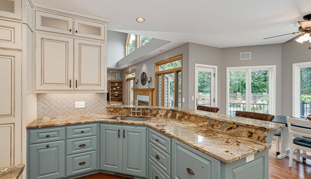 Andover stunner on acreage with underground pool
