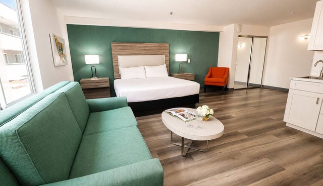 Artistic Studio King Suite Close to San Diego Harbor, Museums and Nightlife in San Diego