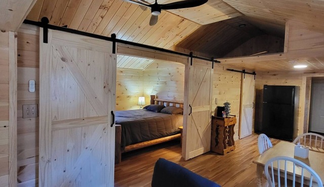 Charming 3-bedroom cabin with WiFi, AC in Promised Land State Park