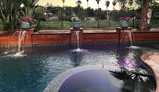 Charming Villa House 3-bedroom with pool & jacuzzi, AC in beautiful San Marcos