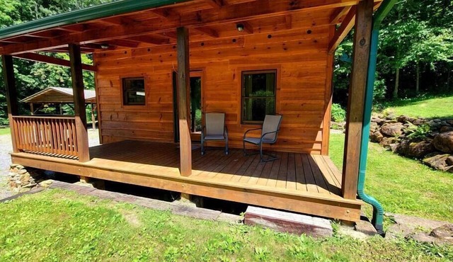 Cozy Cabin Surrounded By Streams