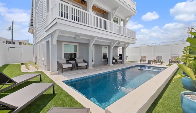 E Komo Mai - Pool, Elevator, Roof Deck Views in St. Augustine