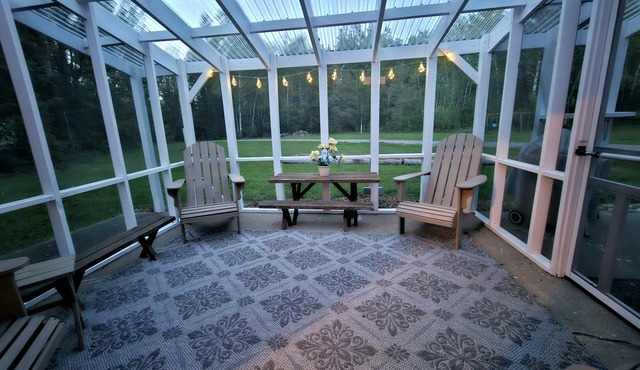 Effie Oasis: Enjoy a peaceful 2-bedroom home on 40 acres.