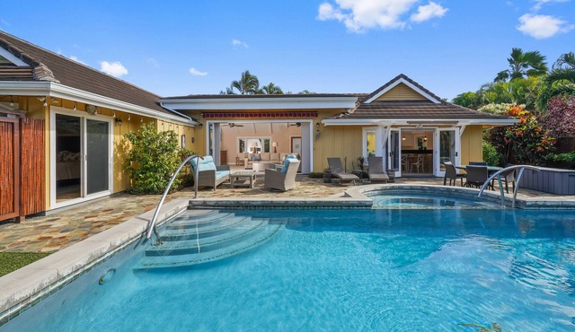 Hale Walelia by Alekona Kauai: Poipu Kai 3 Bedroom w Pool, Spa, steps to Shipwreck Beach