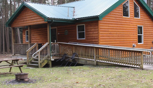 Handicap Cabin with hot tub ~ NO PETS