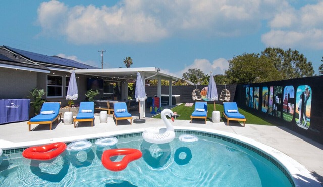 Heated Pool, Hot Tub, Chef, 10min to Beach