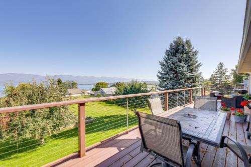 Hot Tub, Views & Private Dock: Polson Haven!