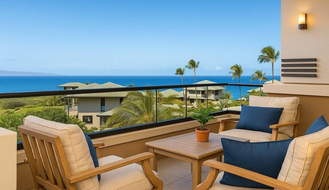 Kapalua Bay Resort | Ocean View 9 BR | Car Incl. w/6+ Nights | MON ML-1595 by KBM