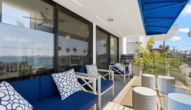 LaJolla whole Beach house spa and ocean view.
