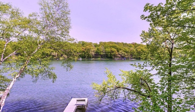 Lakefront Cabin w/Private Sauna, Dock, Kayaks + Firepit