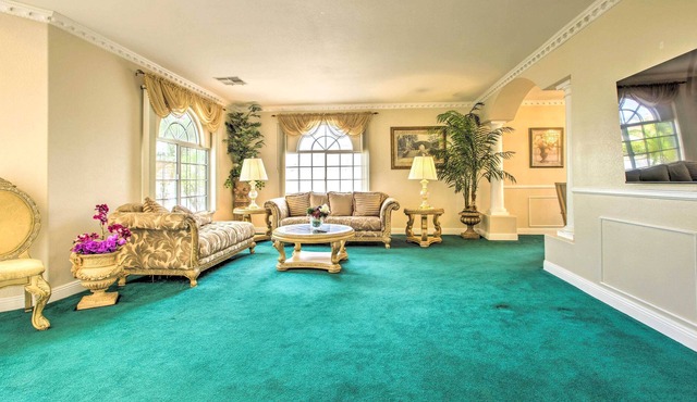 Lavish Las Vegas House w/ 2-Person Office!