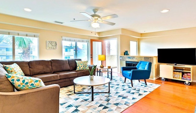 Less than 1 block to beach! 13+ guests required to get 4 bedroom. Ask for info!