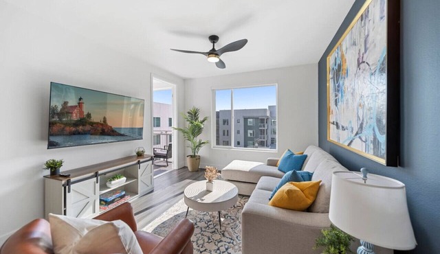Luxe Penthouse w/Endless Games, Amenities, and Parking!