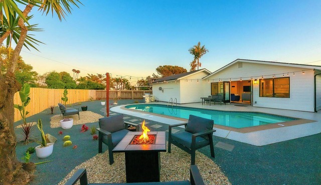 NEW! Private Poolside Paradise - Fully Updated and Centrally Located!