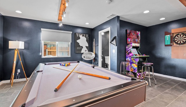 New! Spacious 5BD Home with Games, Pool & Hot Tub!