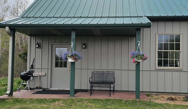 Private 2-level studio barndominium
