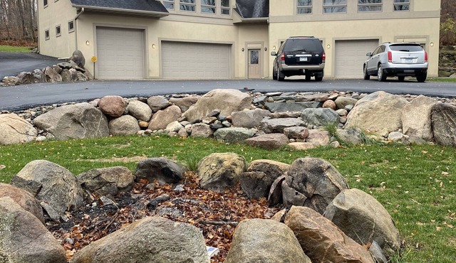 Private 3+ acre executive retreat 4 "blocks" from Pokegama Lake & bike trailhead