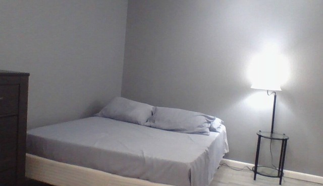 Quiet and comfortable fully furnished 1 bedroom apartment.
