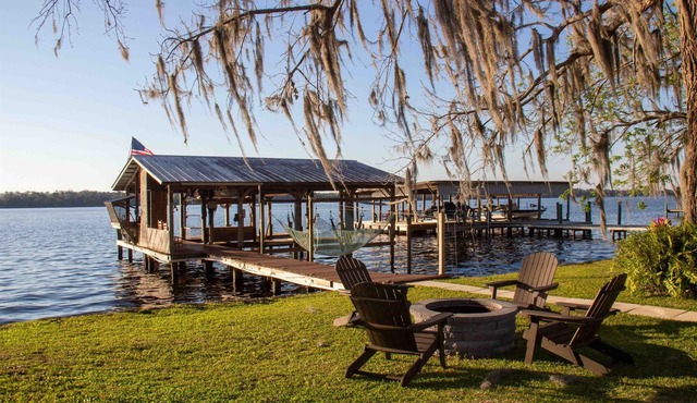 Riverfront Retreat w/Dock, Lifts & Sunset Views