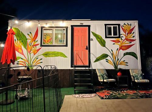 Romantic Hillside Tiny House with Scenic Views & Private Patio Near San Diego, El Cajon CA in El Cajon