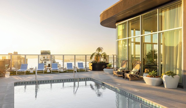 Rooftop Bay Views + Pool + Hot Tub | Walkable Little Italy | Ancora by AvantStay