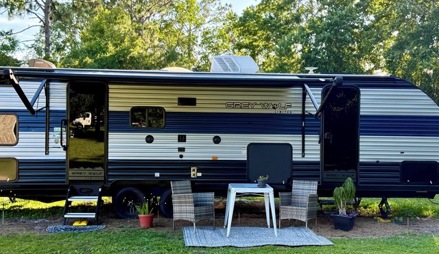 Salty Pine RV. Where the Pines meet the Sea. In Charming St.Augustine, Florida