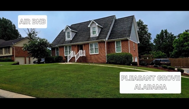 Spacious 6-bedroom house in Pleasant Grove with AC, WiFi, fitness room, pool in Pleasant Grove