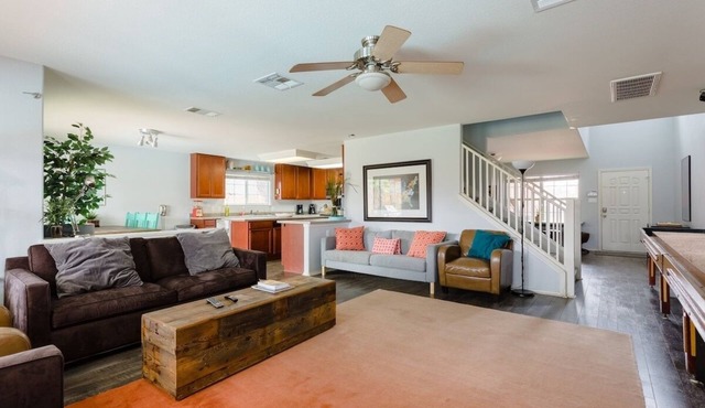 Spacious 7BR Getaway with Pool, Hot Tub & Arcades
